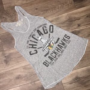 Blackhawks Hockey Champions Tank Top